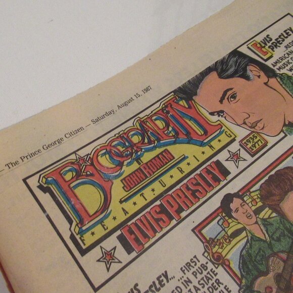 Elvis Presley, Collectible lot, Cards, Comicstrip, DL, Postcard/Stamp, Vintage - Picture 3 of 10